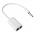 Adaptador Duplicador De Áudio P2 P3 P/ 2 Fones Mesmo Tempo