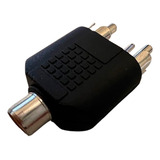 Adaptador Duplicador Rca Femea