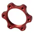 Adaptador Freio Disco Cubo Bike motorizada44mm  Alum   Cores Cor Vermelho