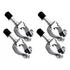 Adaptador Freio V brake Traseiro   Dianteiro Pivô Cantilever Cor Prateado
