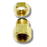 Adaptador Gas Dako Politec 1 2   Npt Latão Femea Instalação