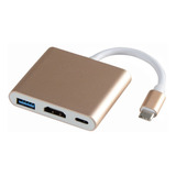 Adaptador Hdmi Hub Usbc