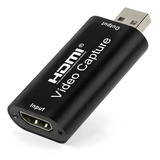 Adaptador Hdmi P  Usb 2 0 Placa Captura Vídeo