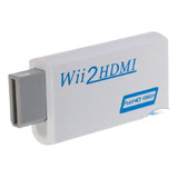 Adaptador Hdmi Para Wii Com 3 5mm Áudio 1080p