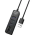 Adaptador Hub 5 Em 1 Usb 3.0 Com Leitor De Cartão Sd, Leitor De Cartão Micro Sd E 3 Portas Usb 3.0 Exbom