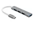 Adaptador Hub Type C 3 0   4 Portas Usb Lotus Para Notebook