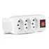 Adaptador L Com 4 Tomadas Multilaser - Bivolt 110v/220v