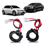 Adaptador Lâmpada Led H7 Para Golf Jetta Mk7 Mk6 (par)