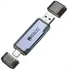 Adaptador Leitor Cartão De Memória Micro Sd 2 Em 1 Usb Usb C