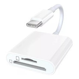 Adaptador Leitor Cartão Sd Tf Para iPhone 14 13 12 11 8 iPad