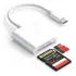 Adaptador Leitor Cartão Sd Usb Para iPhone 15 Macbook Usb-c