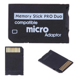 Adaptador Memory Stick Pro Duo Compatível Psp Micro Sd