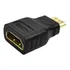 Adaptador Mini Hdmi Macho Para Hdmi Fêmea Resolução 1080p 3d