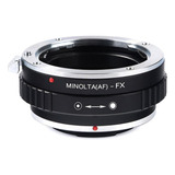 Adaptador Minolta A mount