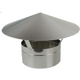 Adaptador P churr  Pré mold  E Duto Alum  200mm 5m C chapéu