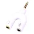 Adaptador Para Celular Notebook Game P3 X P2 Fone Microfone
