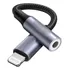 Adaptador Para Fone Ouvido P2 Compatível iPhone Cor Prata