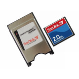 Adaptador Pcmcia Compact Flash Cf 2gb Sandisk Fanuc Cnc