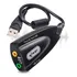 Adaptador Placa De Som Audio Usb Externa 7.1 Pc Notebook Cpu