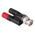 Adaptador Plugue Bnc Para Banana 4mm Osciloscópio