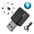 Adaptador Receptor Bluetooth Usb Música E Chamada Para Carro P2 Som Automotivo Home Theater Subwoofer Conexão Sem Fio Plug & Play Versão 5.0 Compatível Com Celular, Notebook, Tablet