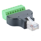 Adaptador Rj45 Macho Para