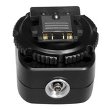 Adaptador Sapata Tf 334 Flash Canon Nikon E Câmera Sony