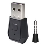 Adaptador Sem Fio Para Ps4 Ps5 Headset Áudio Bluetooth Usb Dongle Receptor Microfone P2 Controle Console Gamer Compatível Dongle