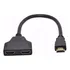 Adaptador Splitter Duplicador Hdmi 1x2 Portas Com Cabo