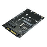 Adaptador Ssd M 2 Ngff sata E Msata Para Sata 3 0 6gbps