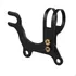 Adaptador Suporte Traseiro Posterior Para Freio A Disco 160mm Pinça Rotor Mecânico Hidráulico Pedal Pulse Preto Aperto Regulável Compatível Shimano Mt200 Mt8100 Absolute Bike Bicicleta Mtb Speed Bmx