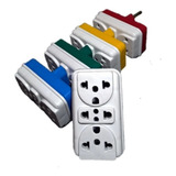 Adaptador Tomada Benjamim T Com 3 Entradas 10a 20a Até 250v 110v/220v