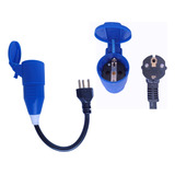 Adaptador Tomada Schuko Para