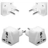 Adaptador Tomada Universal Padrão Europeu Uk Para 110/220v
