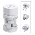Adaptador Tomada Universal Viagem Europeu Americano Asia Uk