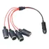Adaptador Tomada Veicular Com 4 Saída Para Gps,celular,tv