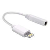 Adaptador Turbo Para Fone De Ouvido Ios iPhone Cbo-7384/ Saida P2 Áudio Auxiliar iPhone