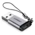 Adaptador Ugreen Usb-c Para Usb 3.0 Com Chaveiro