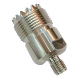 Adaptador Uhf Fêmea X Sma Fêmea Klc P Radio Baofeng Uv5r
