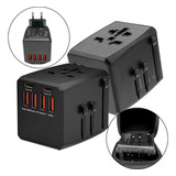 Adaptador Universal Com 4 Usb E 2 Usb c Carregamento Rápido