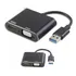 Adaptador Usb 3.0 Para Hdmi Vga Video 1080p Windows7 8 10 11