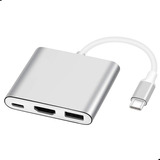 Adaptador Usb 3.1 Tipo C Hdmi Usb Mhl Femea P