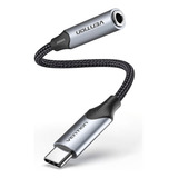 Adaptador Usb C P3 Fone Gamer Audio Microfone Dac Vention