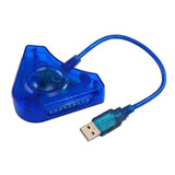Adaptador Usb Duplo Controles