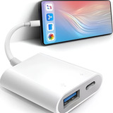 Adaptador Usb Otg P iPhone E iPad Lightning X Lh usb 3