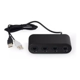 Adaptador Usb Para 4 Controles Game Cube P Wiiu Pc Switch