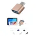 Adaptador Usbc Para Macbook Air / Macbook  Saída Usb Dourado