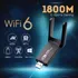 Adaptador Wifi 6 Usb 3.0 1800mbps Dual-band 2.4g 5ghz Fenvi