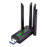 Adaptador Wifi Dual 1200mbps 2 4 5ghz Wireless 5g Usb 3 0
