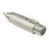 Adaptador Xlr Cannon Femea P/ Rca Macho Metal Profissional